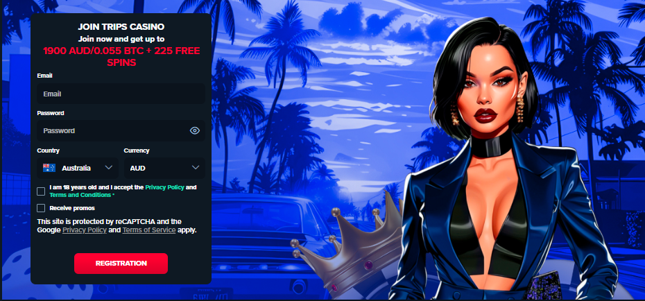 Trip Casino Registration