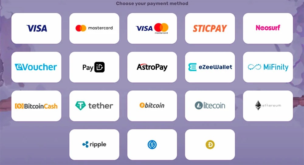 Payment Methods in 5Gringos Casino