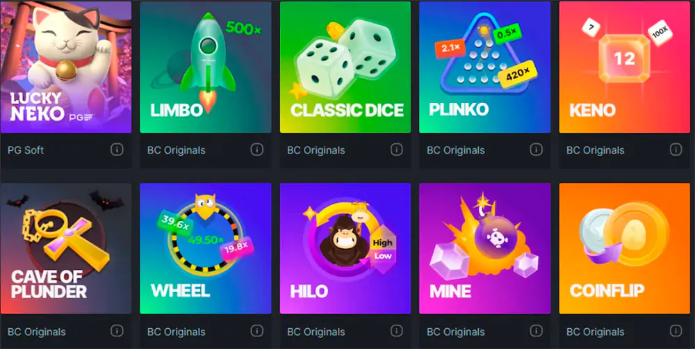 BC.Game Casino Real money