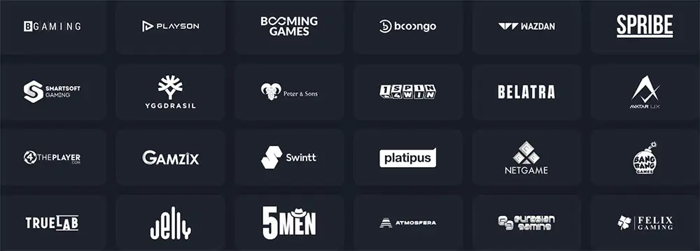 BetandPlay Casino game developers