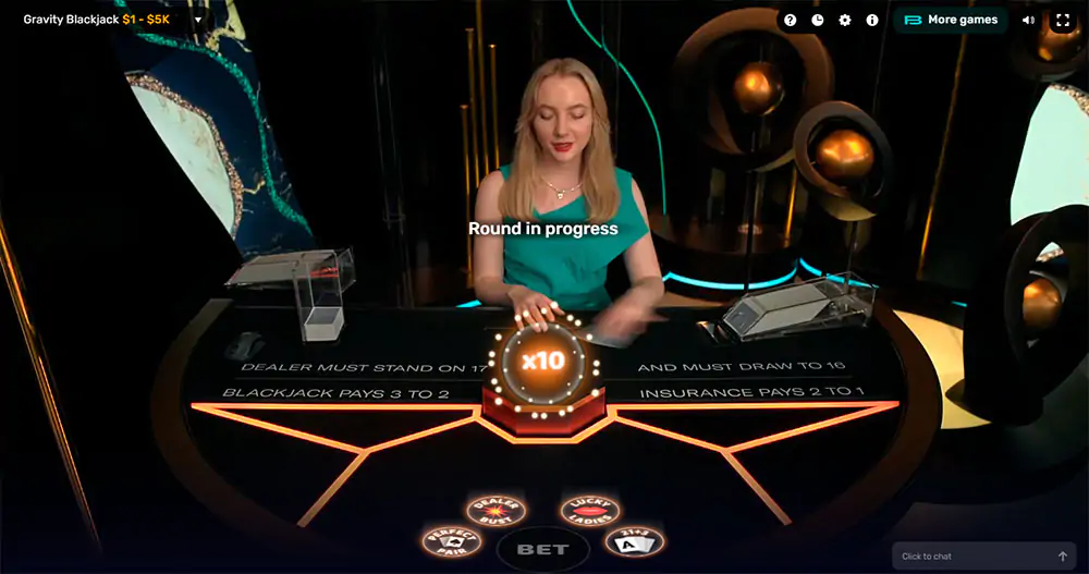 Live BetandPlay Casino