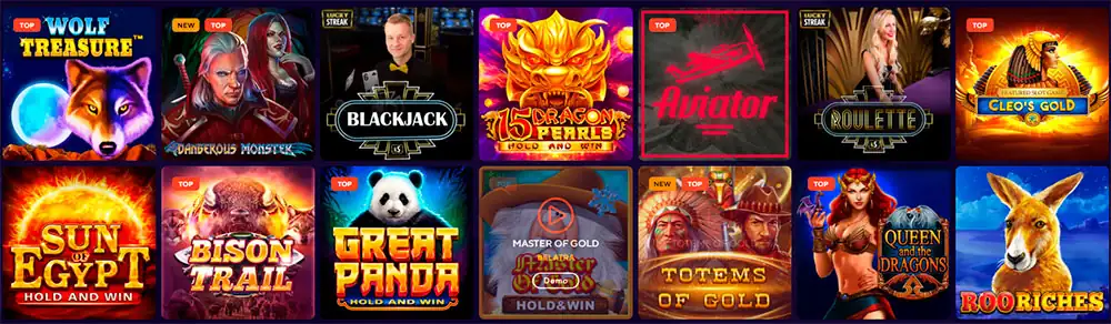 Dazard Online Casino Games