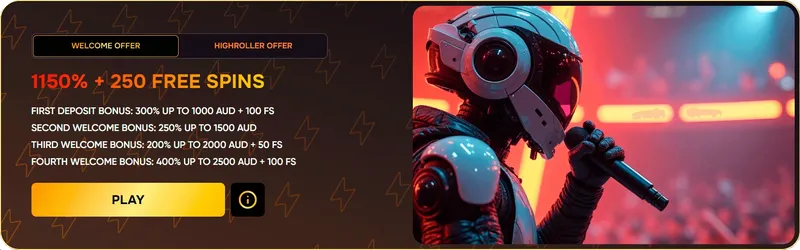 Flash Dash Casino Welcome Package