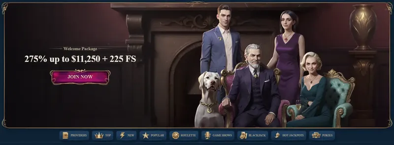 Welcome package of Rich Royal Casino Online