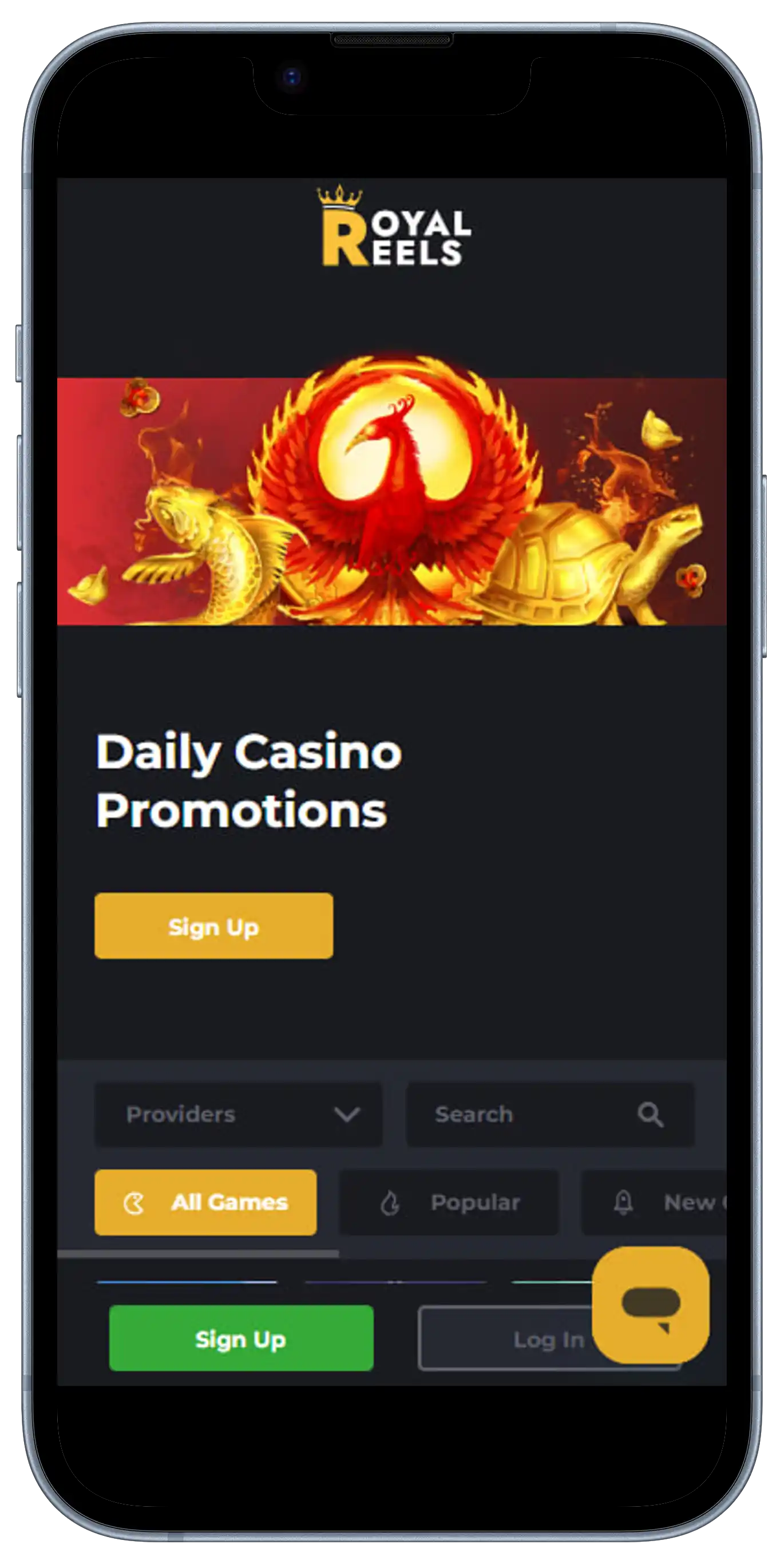 Royal Reels Mobile Version