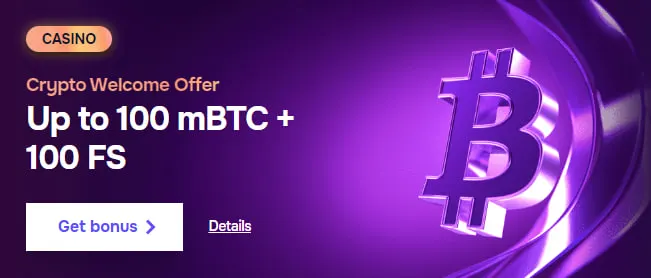SG Casino Crypto Bonus