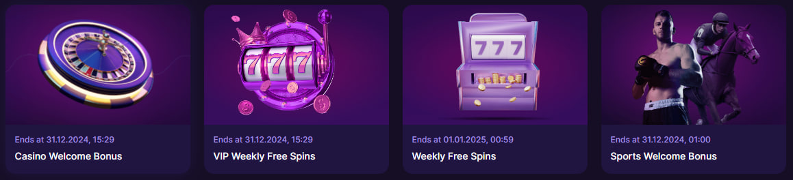 Spinbet Bonuses
